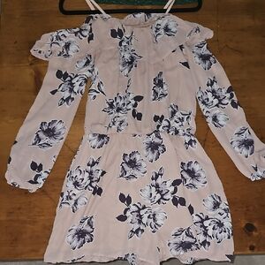 Floral Off-Shoulder Romper